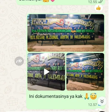 Pengiriman Papan Bunga Duka Venue Wedding Ciputat